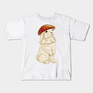 Fliegenpilz Kaninchen Kids T-Shirt